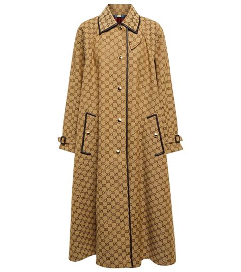 Gucci Reversible Gg Check Wool Coat 